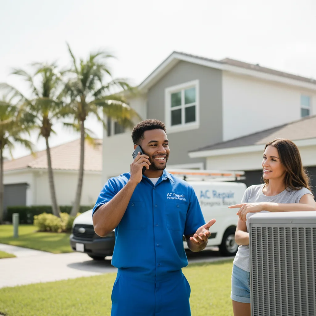 AC Repair Pompano Beach customer support in Millington